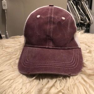4 baseball hats: (nonfitted hats)